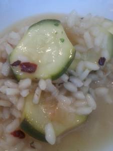 zucchini risottos